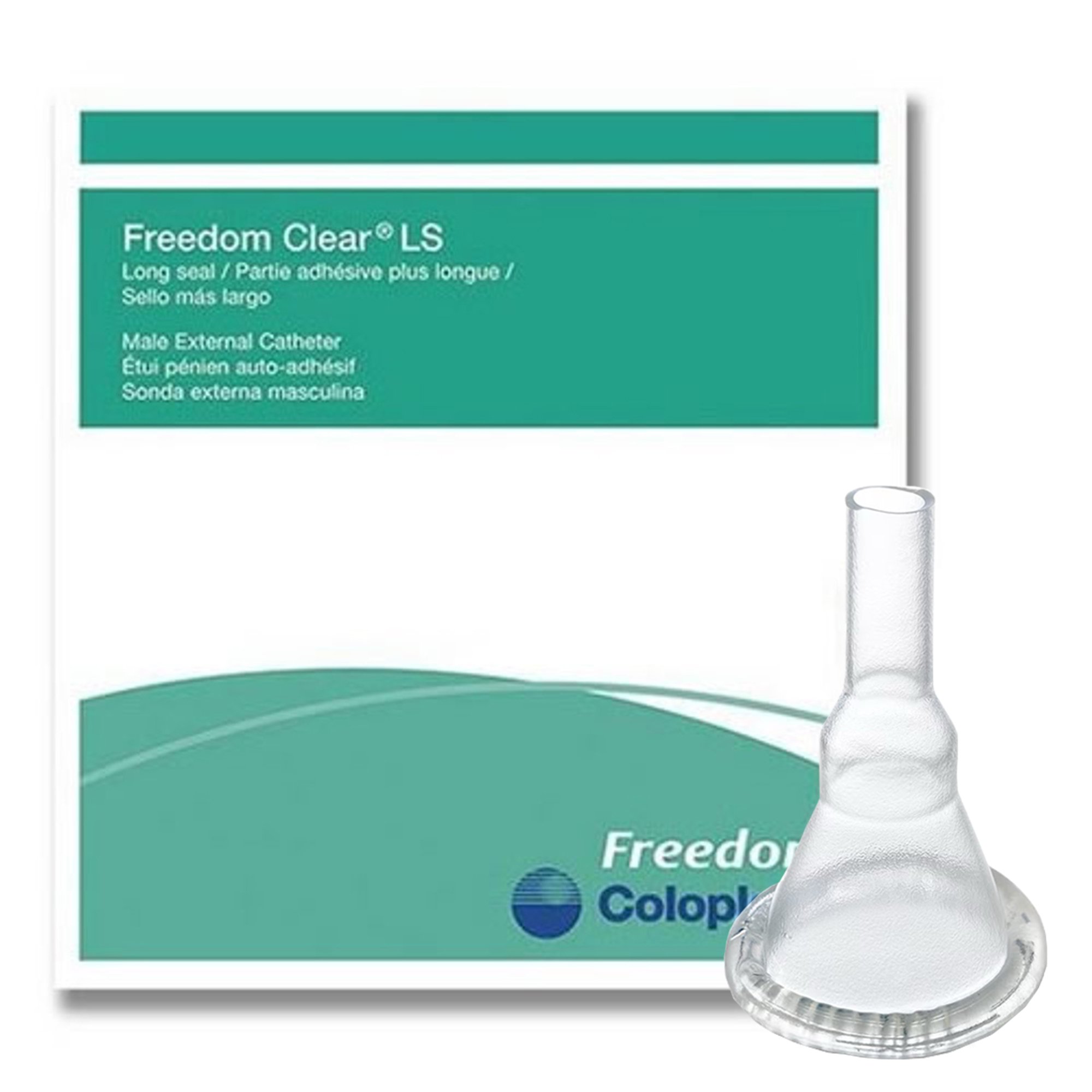 Coloplast Freedom Clear Male External Catheter, Self-Adhering, 31mm MK 513631