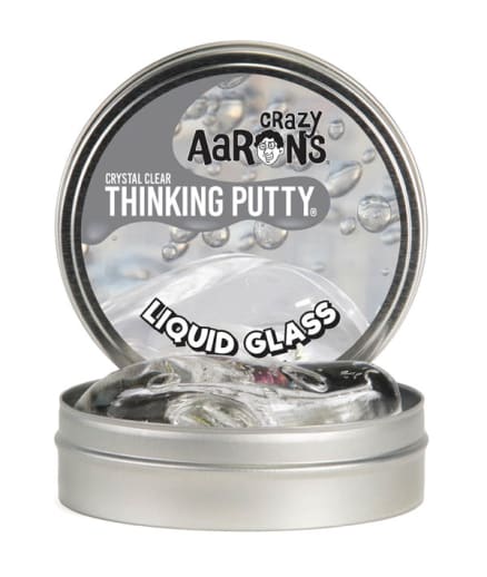 Crazy Aaron's Liquid Glass Thinking Putty (Crystal Clear)