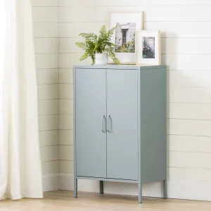 Metal 2-Door Accent Cabinet