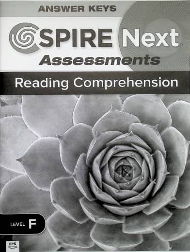 Spire Next Reading Comprehension Assessment Answer Keys - Level F
