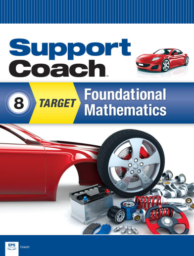 Support Coach Target: Foundational Mathematics Student Edition Grade 8