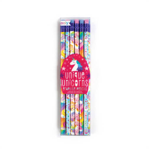 Unique Unicorns Graphite Pencils (set of 12)