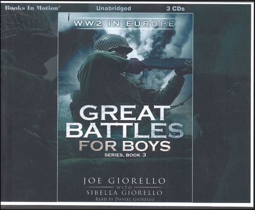 World War 2 in Europe Audiobook CDs (Great Battles for Boys Audiobook CDs)