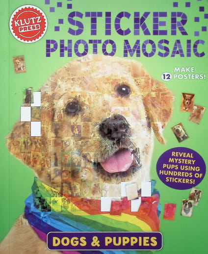 Klutz Sticker Photo Mosaic: Dogs & Puppies