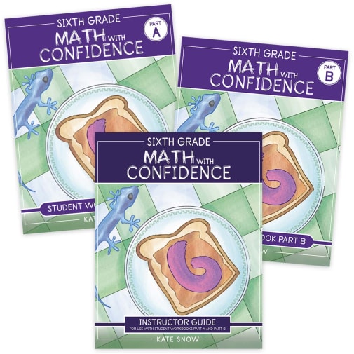 Sixth Grade Math with Confidence Set