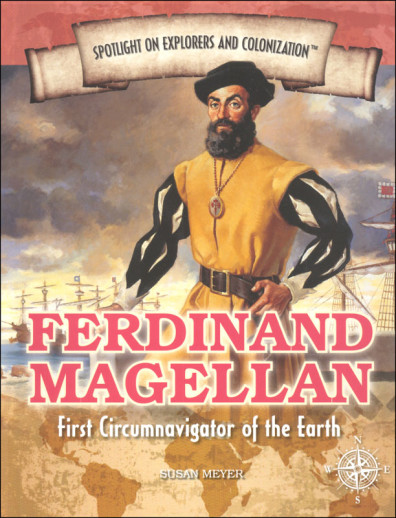 TN27762 FERDINAND MAGELLAN Explorer Trade Game Facts Card