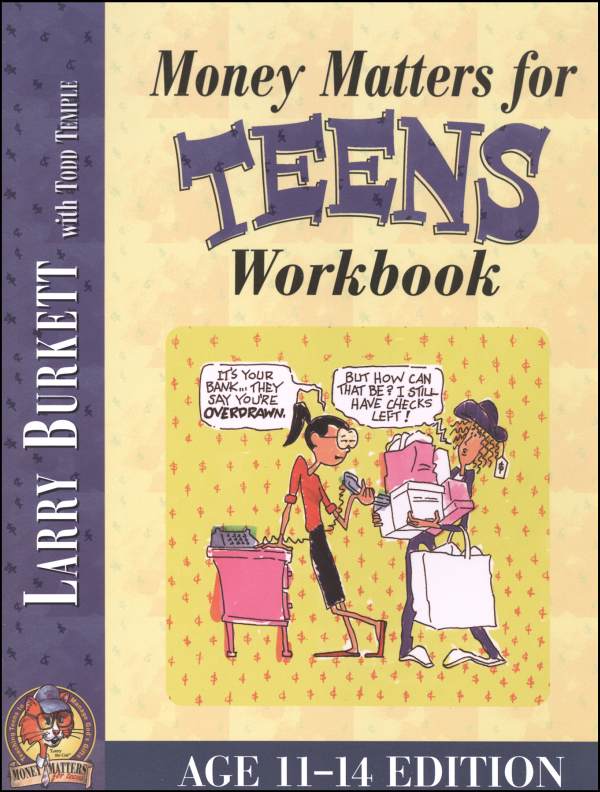 Money Matters for Teens Workbook Ages 11-14