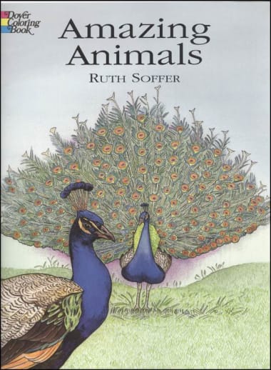 Amazing Animals Coloring Book