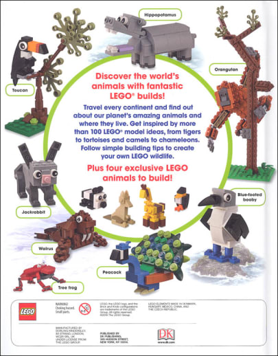DK LEGO Animal Atlas: Discover the Animals of the World and Get