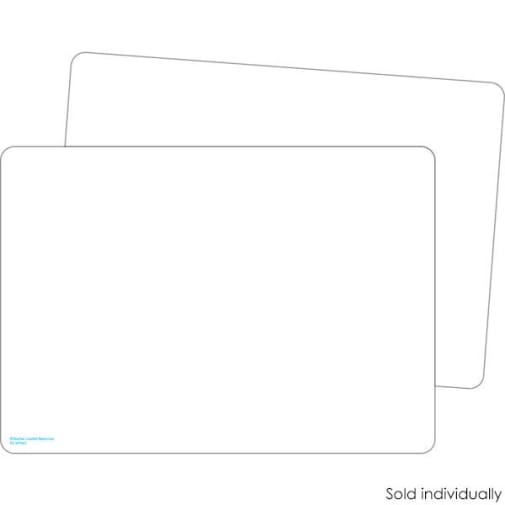 Blank Dry Erase Board