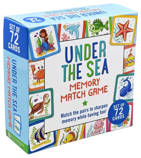 Memory Match Game - Under the Sea