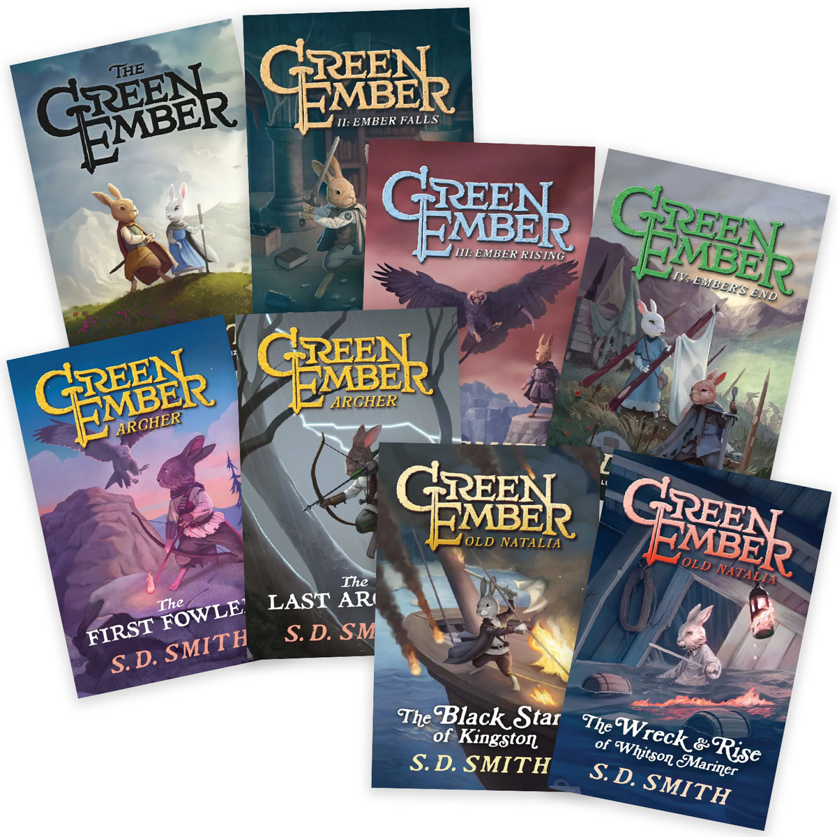 Green Ember Series Softcover Set
