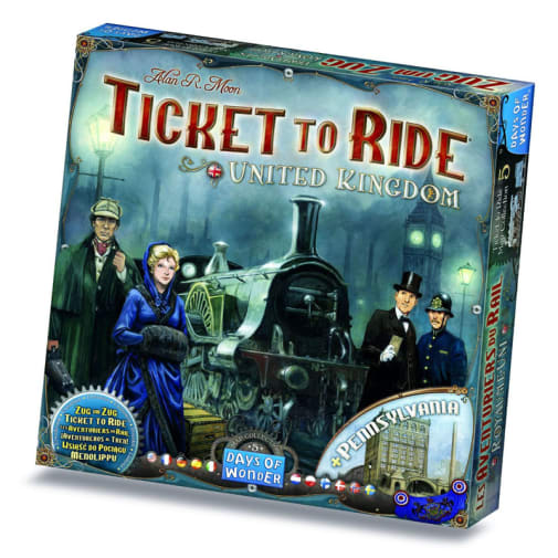 Ticket to Ride Map Collection 5: United Kingdom & Pennsylvania Map Collection