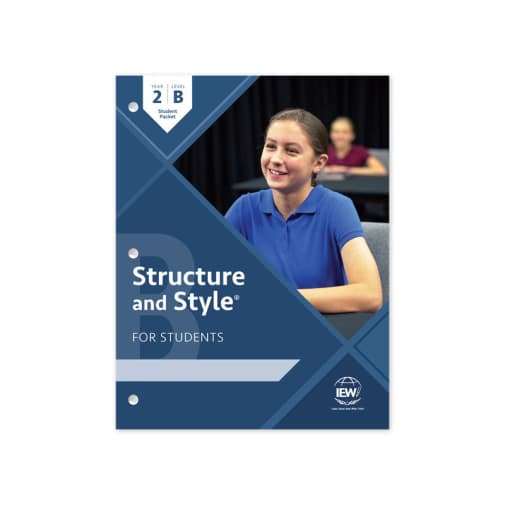 IEW Structure and Style for Students: Year 2 Level B Student Packet only
