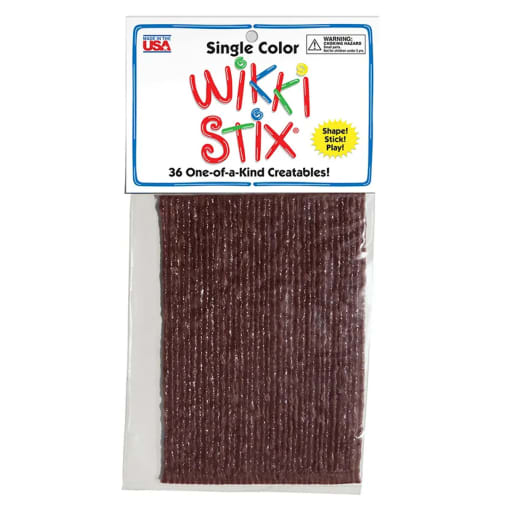 Brown Wikki Stix - pkg of 36