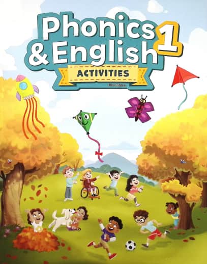 BJU Press Phonics and English 1 Student Activities 5th Edition