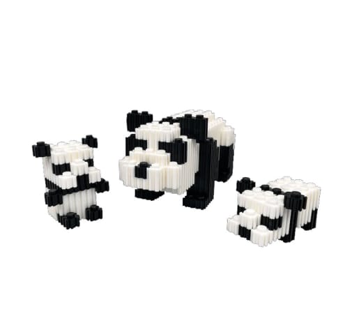 Pix Brix Wild Kratts Panda