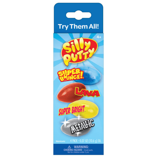 Crayola Silly Putty Variety Pack (4 count)