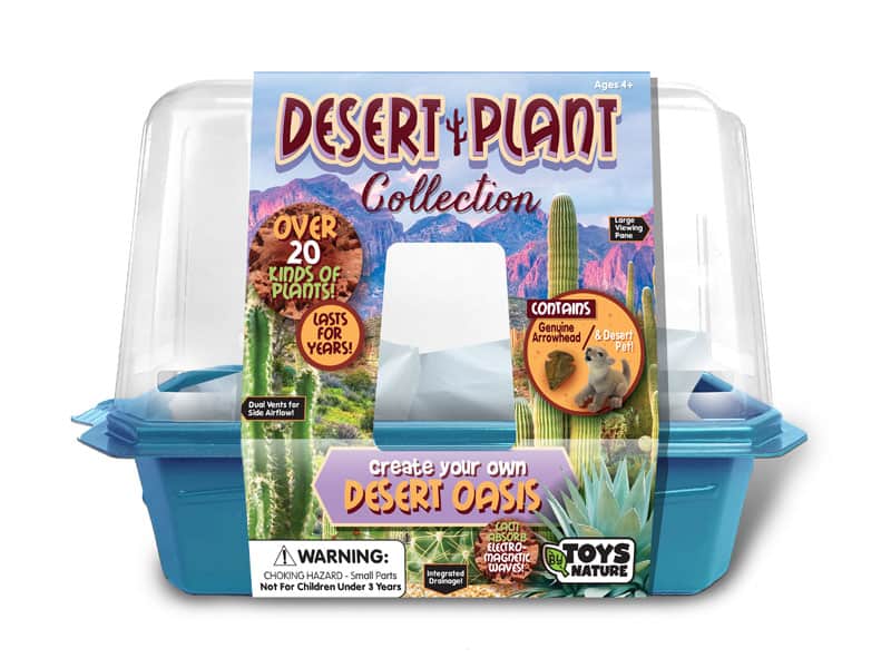 Desert Plant Collection (Mini Worlds Terrarium)