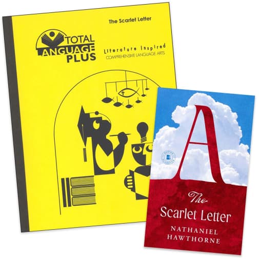 The Scarlet Letter: Total Language Plus Study Guide and Book