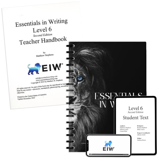Essentials in Writing Level 6 Bundle (Textbook, Teacher Handbook and Online Video Access) 2nd Edition