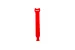 Velcro One-Wrap Straps, 3/4in x 8in, Qty 25, Red