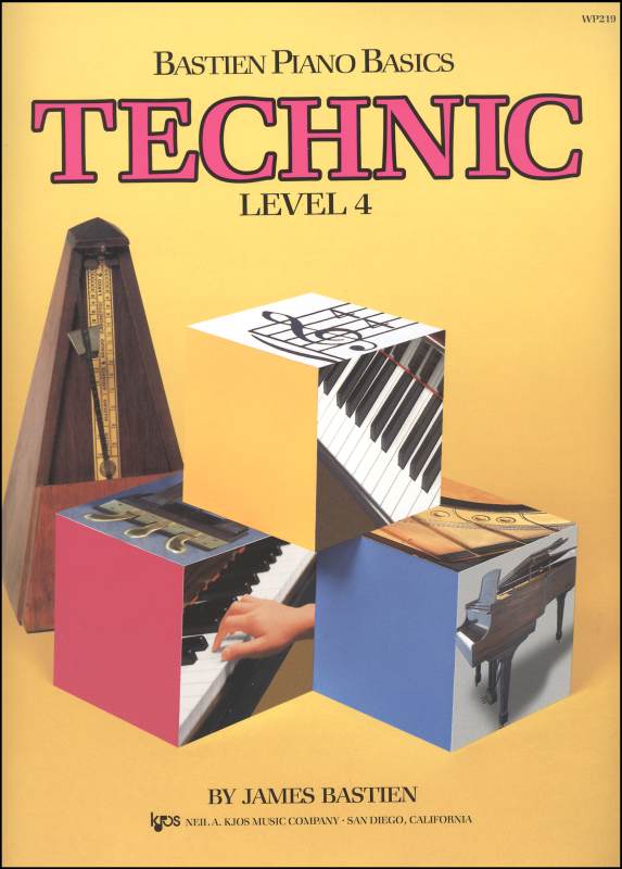 Bastien Piano Basics Technic Level 4