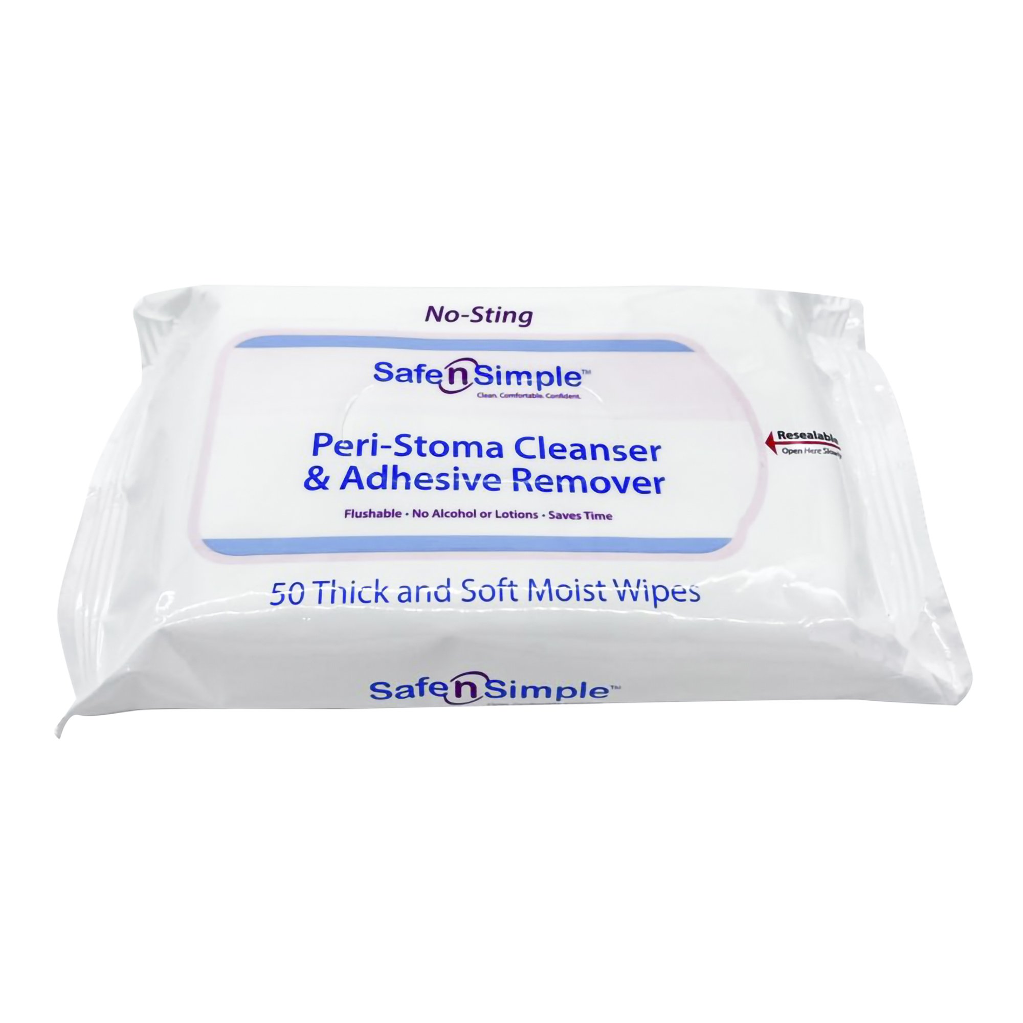 Safe n Simple Adhesive Remover Wipes MK 704616
