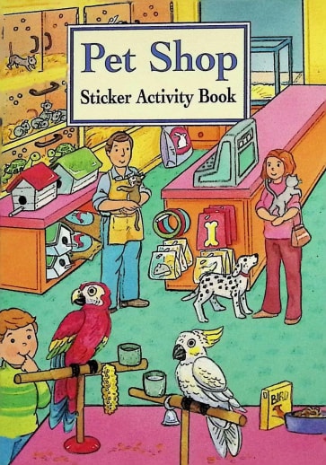 Pet Shop Small Sticker Picture Book