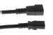 AC Power Cord, C14 to C13, 14 AWG, 8ft, Black