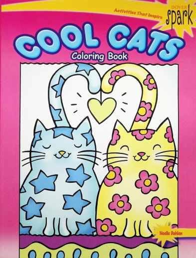 Cool Cats Coloring Book (Dover Spark)