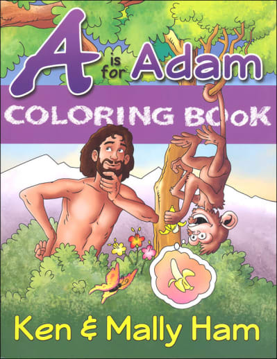 A is for Adam Coloring Book