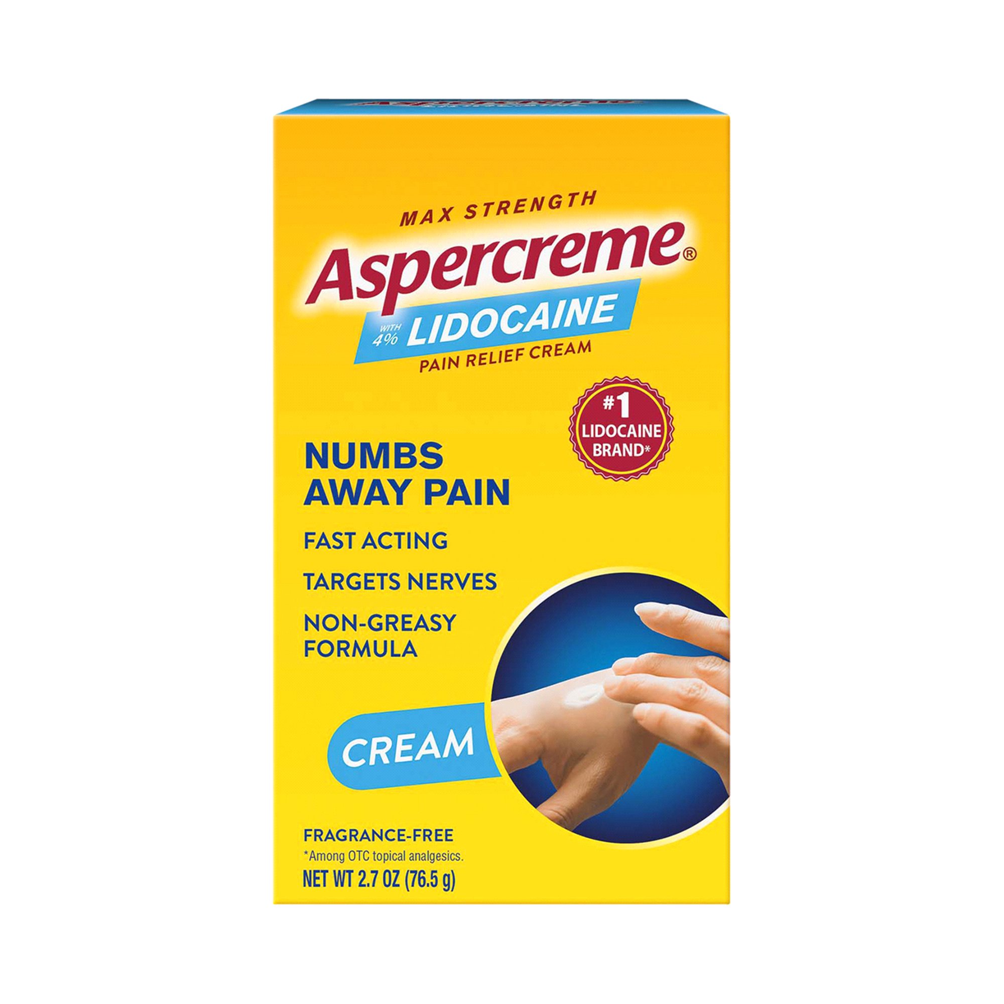 Aspercreme Lidocaine Topical Pain Relief MK 1187152
