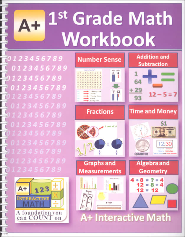 1st Grade MATH Workbook