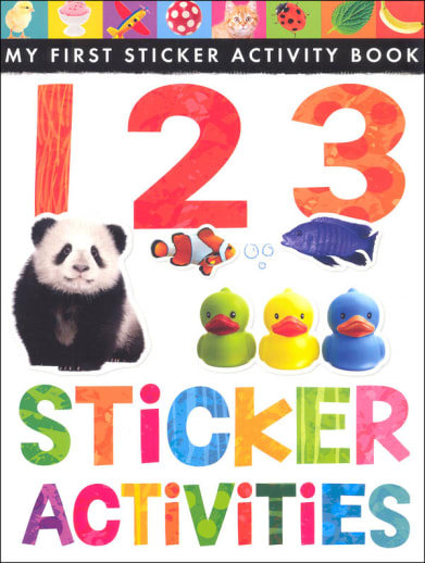 My First Sticker Activity Book: 123 Sticker Activities