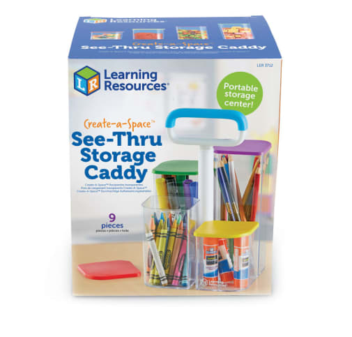 Create-a-Space See-Thru Storage Caddy