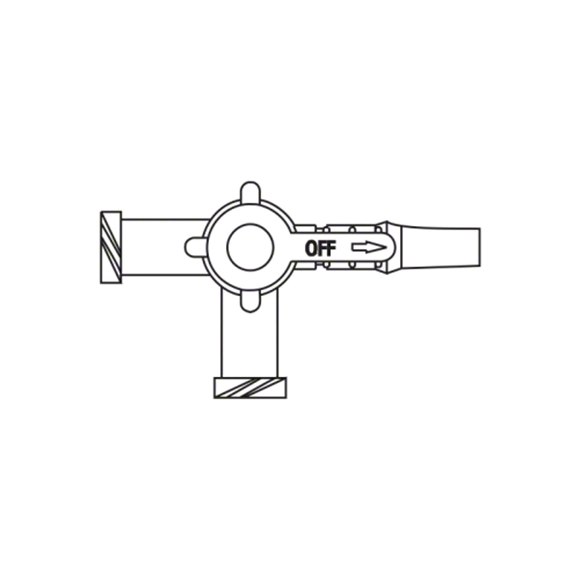 Discofix Stopcock With Slip Connector MK 206045
