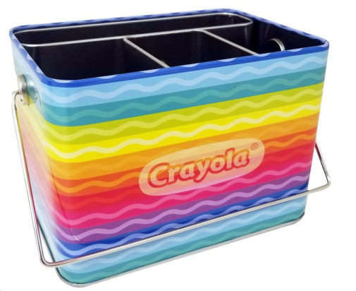 Crayola Desk Caddy Tin w/ Handle