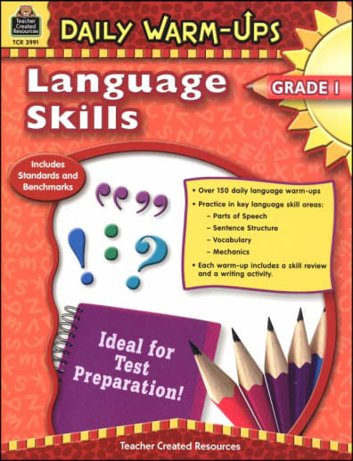 Daily Warm-Ups Language Skills Grade 1