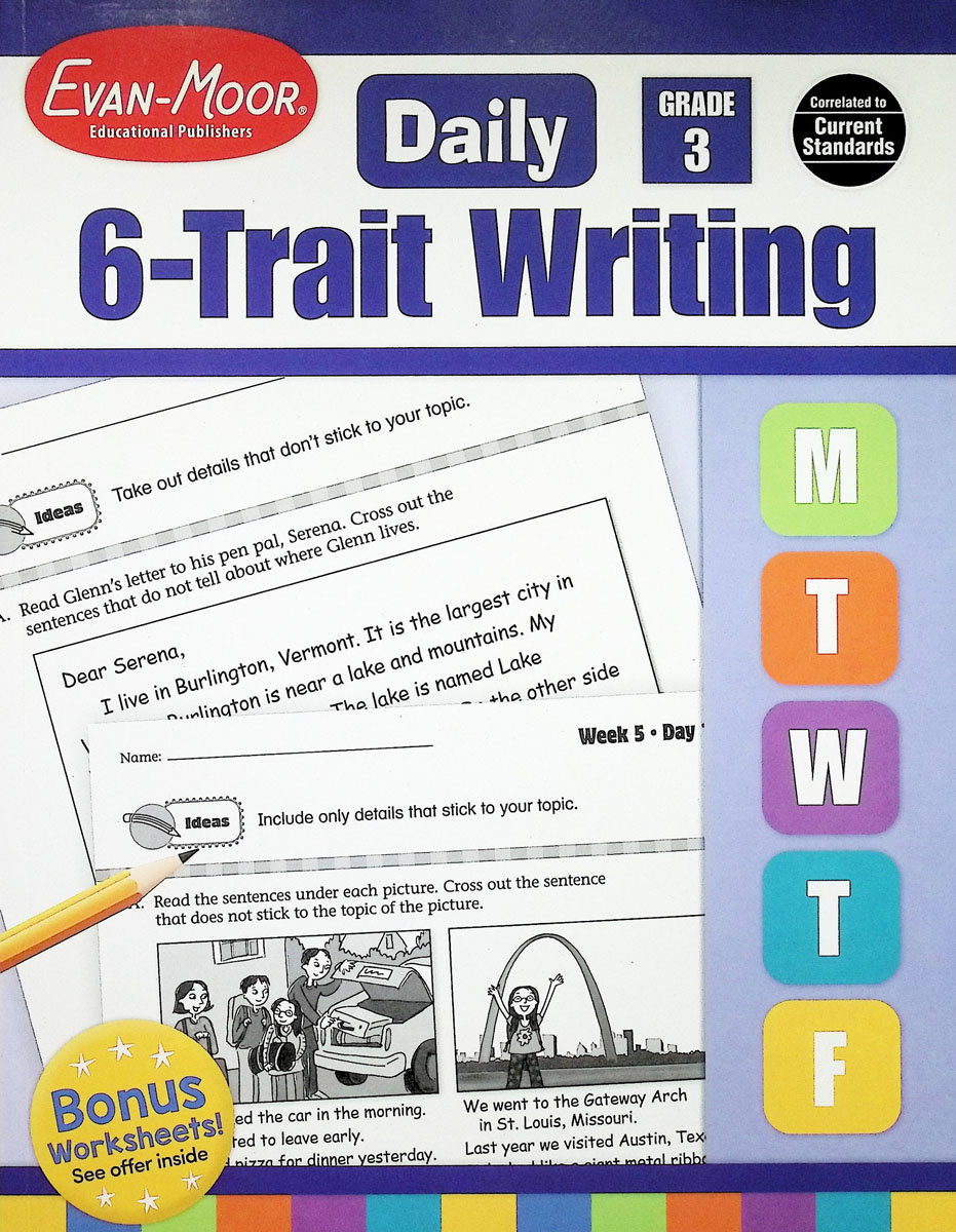 Daily 6-Trait Writing, Grade 3