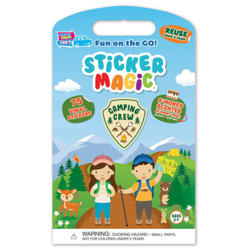 Sticker Magic: Camping Crew (S'mores)