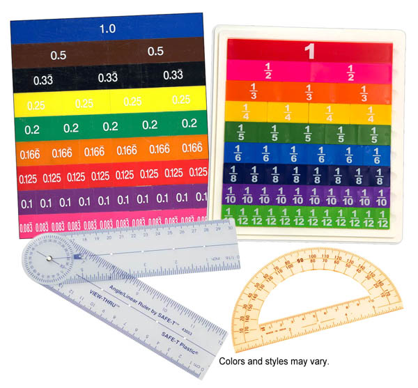 Math in Focus Manipulative Add-On Kit Bridging Grade 3-4