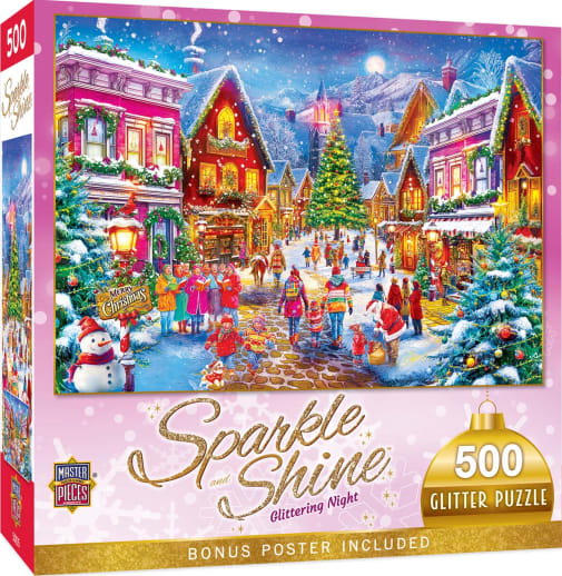 Sparkle & Shine: Glittering Night (500 Pieces)