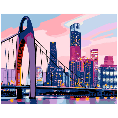 Artwille Paint by Number - Big City