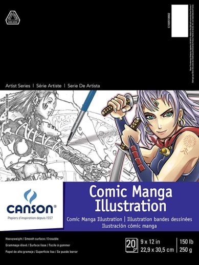 Canson Comic Manga Illustration Paper (9x12) 20 sheets