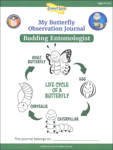 STEM Butterfly Activity Journal - Budding Entomologist