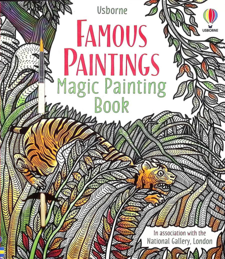 Famous Paintings Magic Painting Book