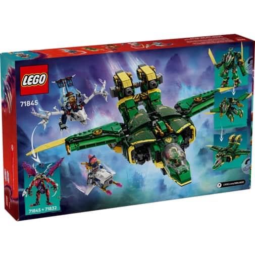 ホコリかぶってたティッシュ LEGO Ninjago Lloyd's Jet Mech (71845)