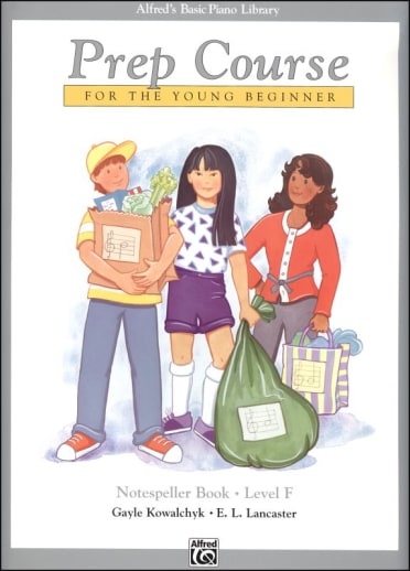 Alfred's Prep Course Level F Notespeller Book