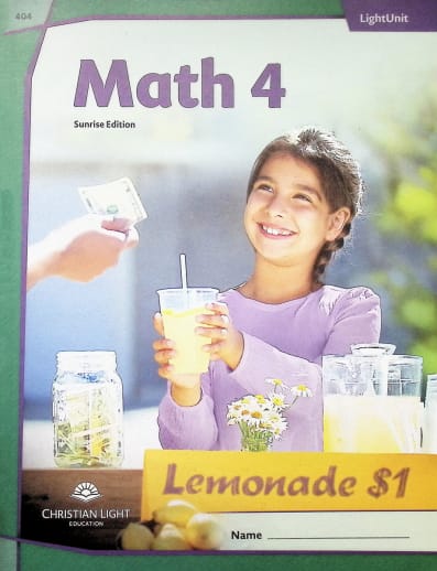 Mathematics LightUnit 404 Sunrise Edition